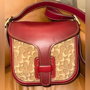 Coach 1941 X Saks Fifth Avenue Courier Handbag - Limited Re - Edition